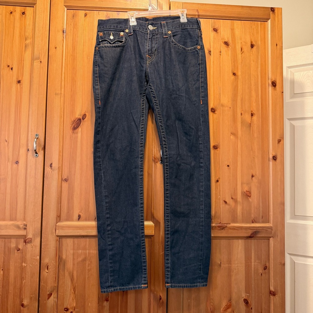Trueβ Religion "Skinny" Blue Jeans Size 32